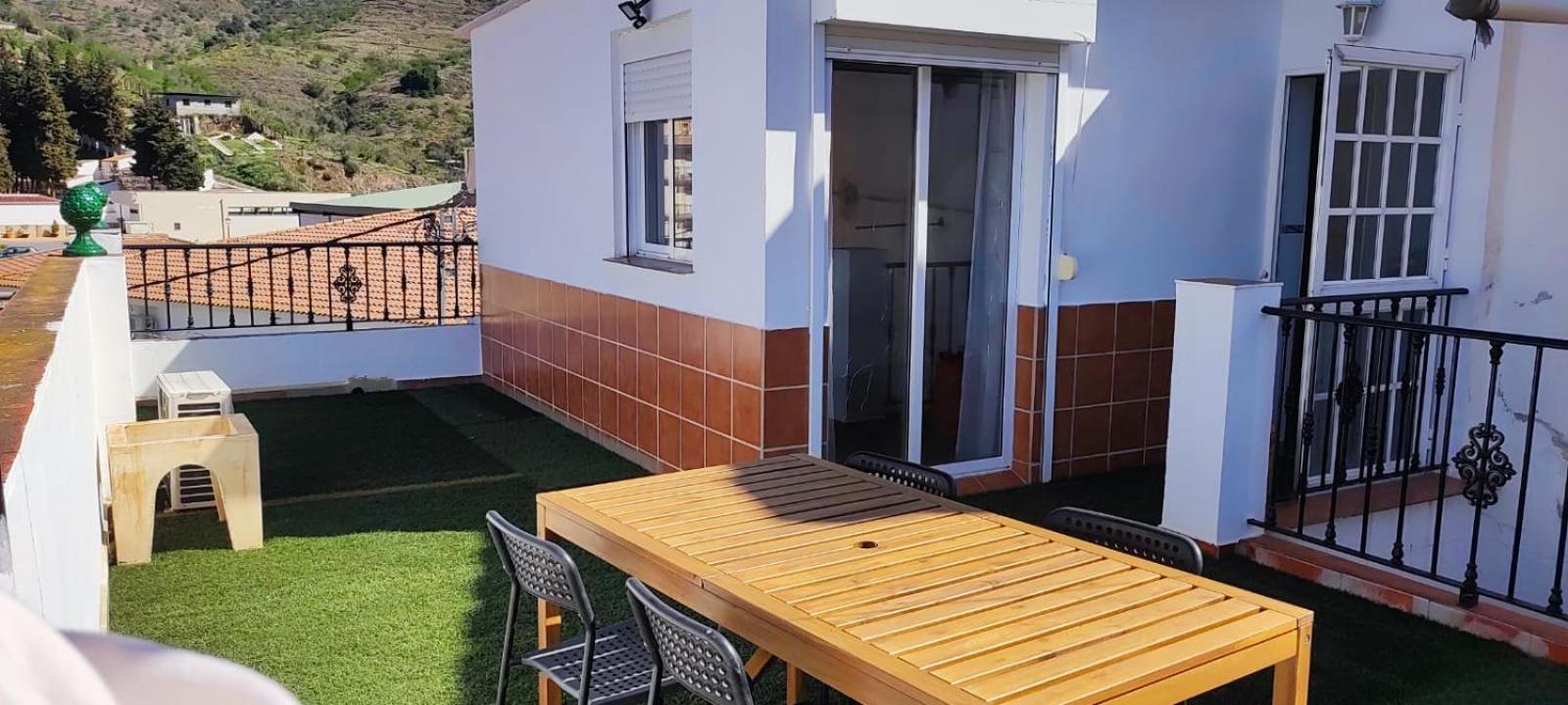 Atico En Arenas De Malaga Apartment Bagian luar foto