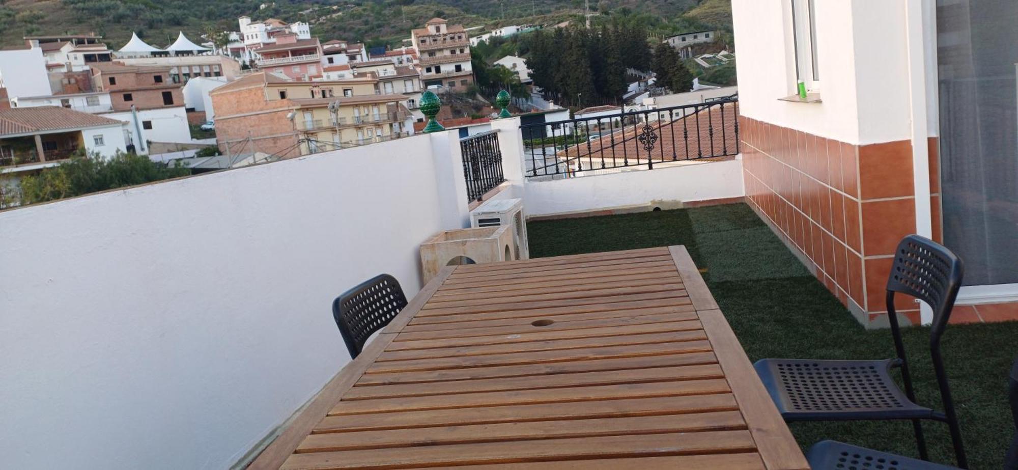 Atico En Arenas De Malaga Apartment Bagian luar foto